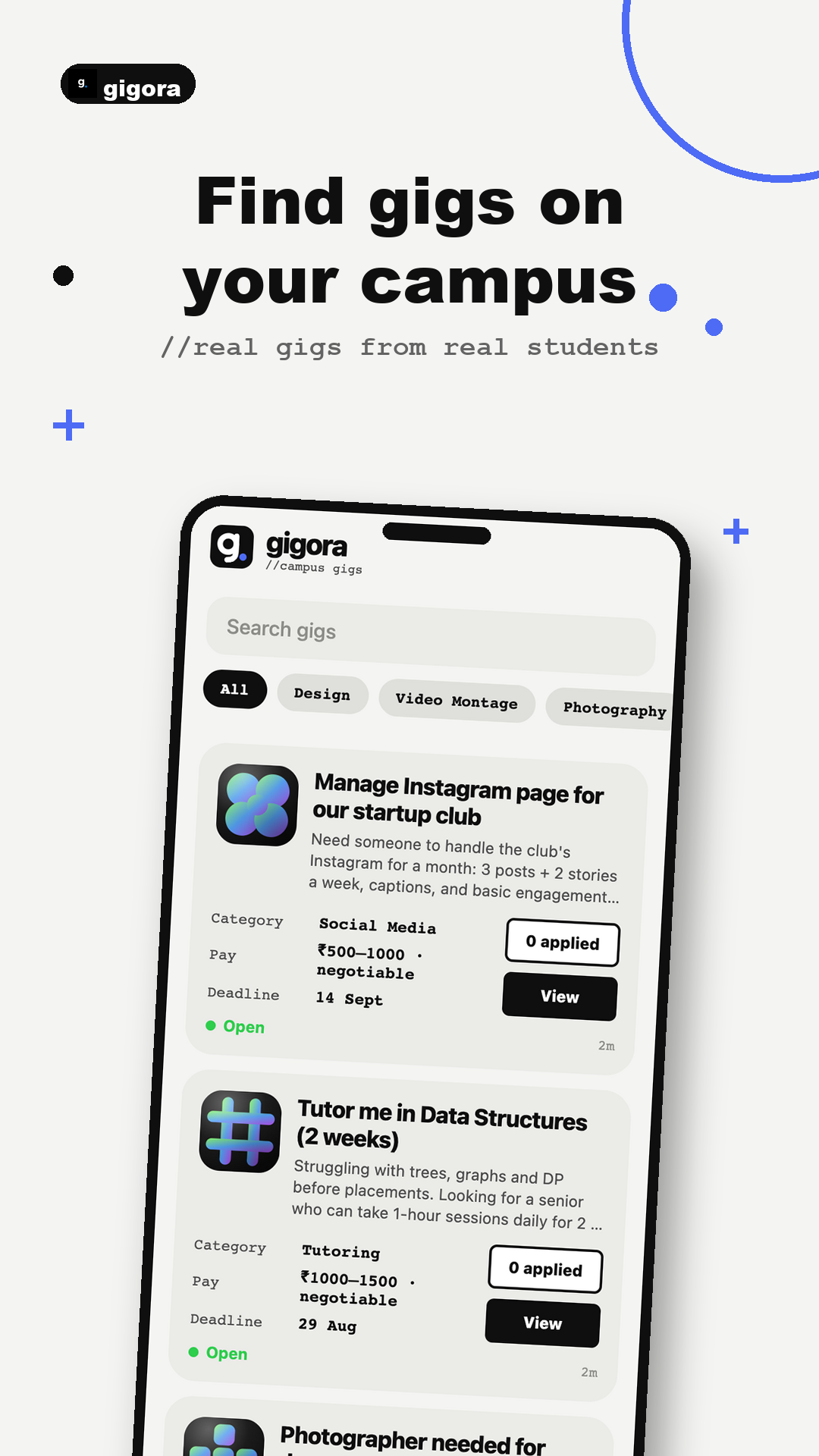 Gigora — the feed